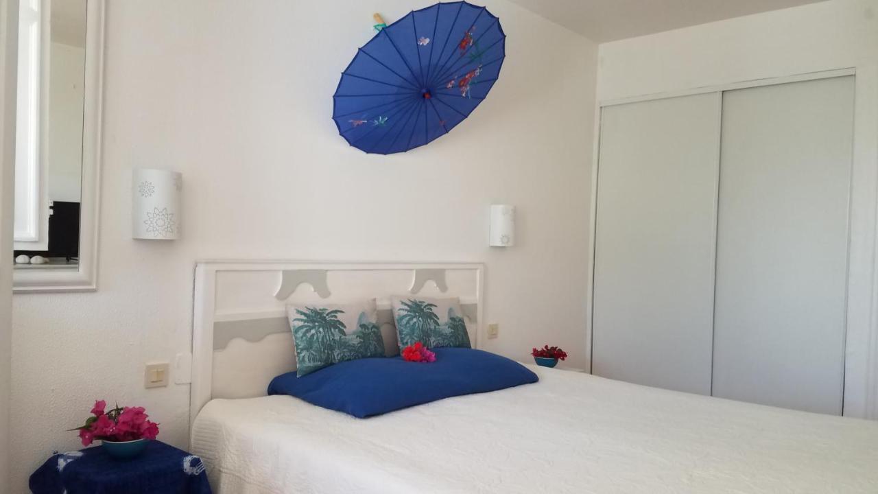 سانت فرانسوا Appartement Rez-De-Chaussee De Villa A 1 Minute De La Plage المظهر الخارجي الصورة