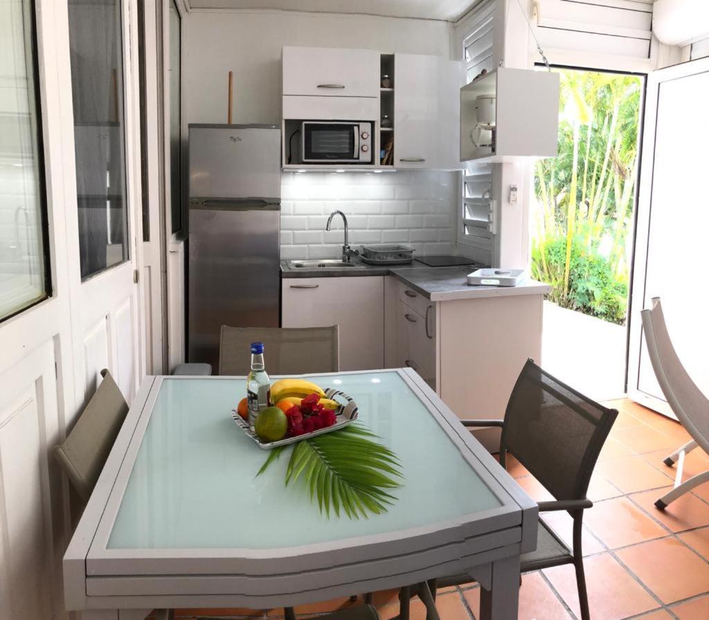 سانت فرانسوا Appartement Rez-De-Chaussee De Villa A 1 Minute De La Plage المظهر الخارجي الصورة